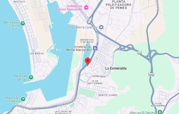 Transporte de carga mapa Norte Logistics
